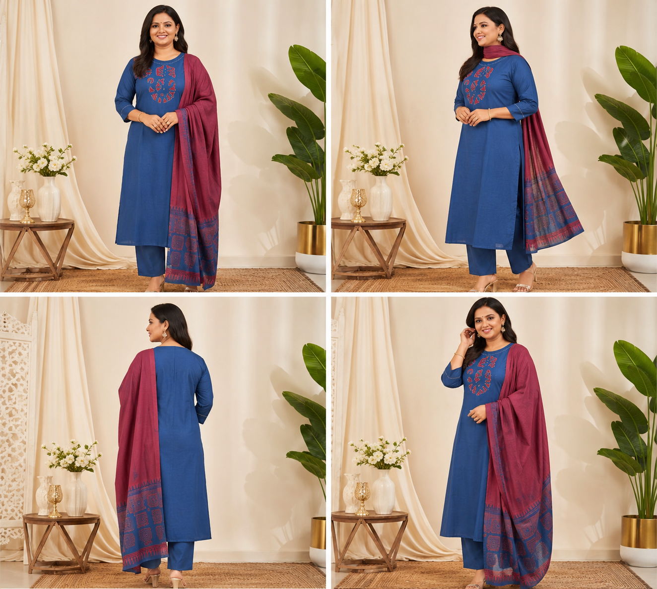 Pure cotton suits