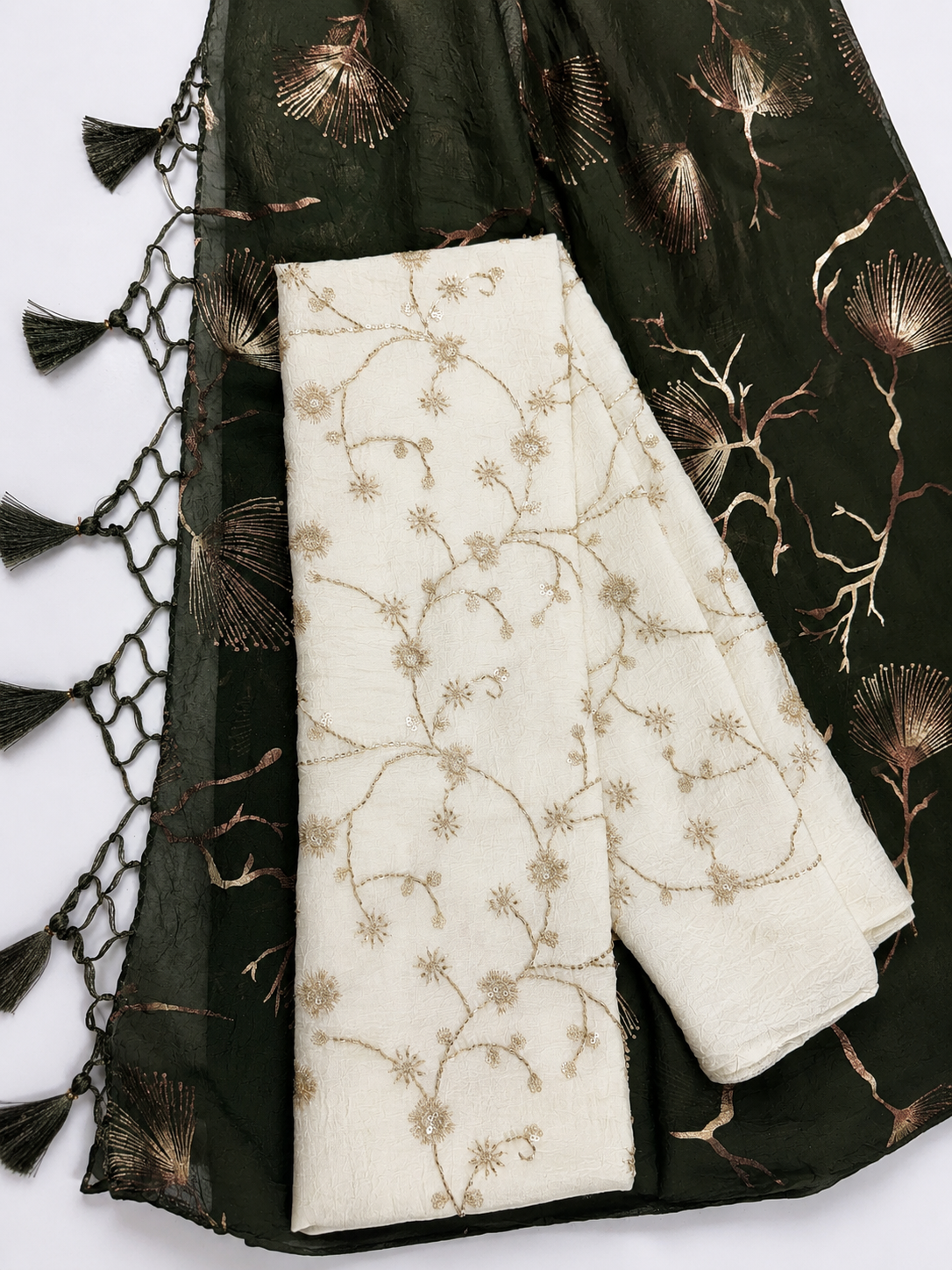 Roshini Collections-Designer Ware Blouse Concept Sarees - Image 20