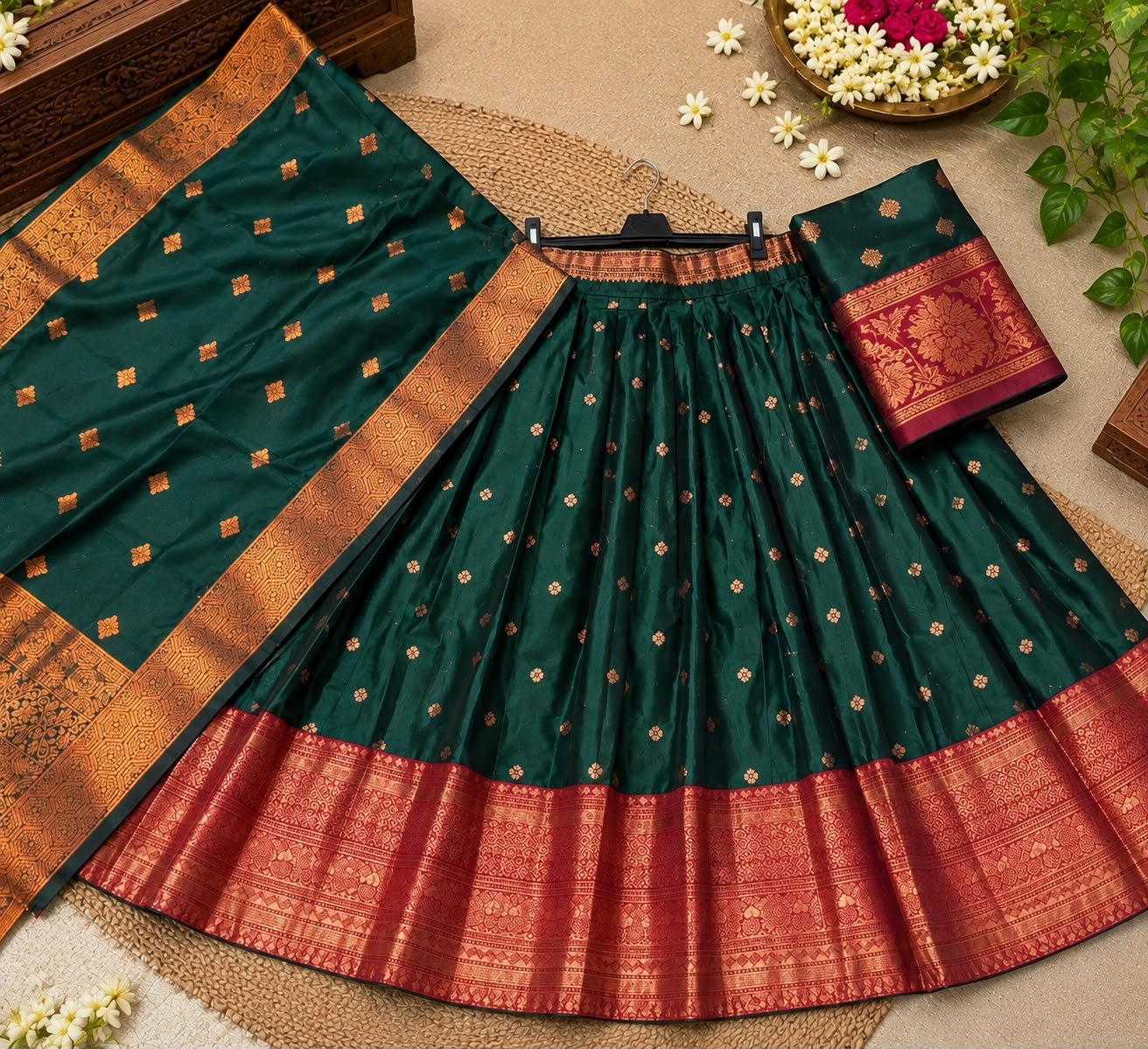 ✨ Beautiful Traditional Lehenga Set ✨ - Image 3