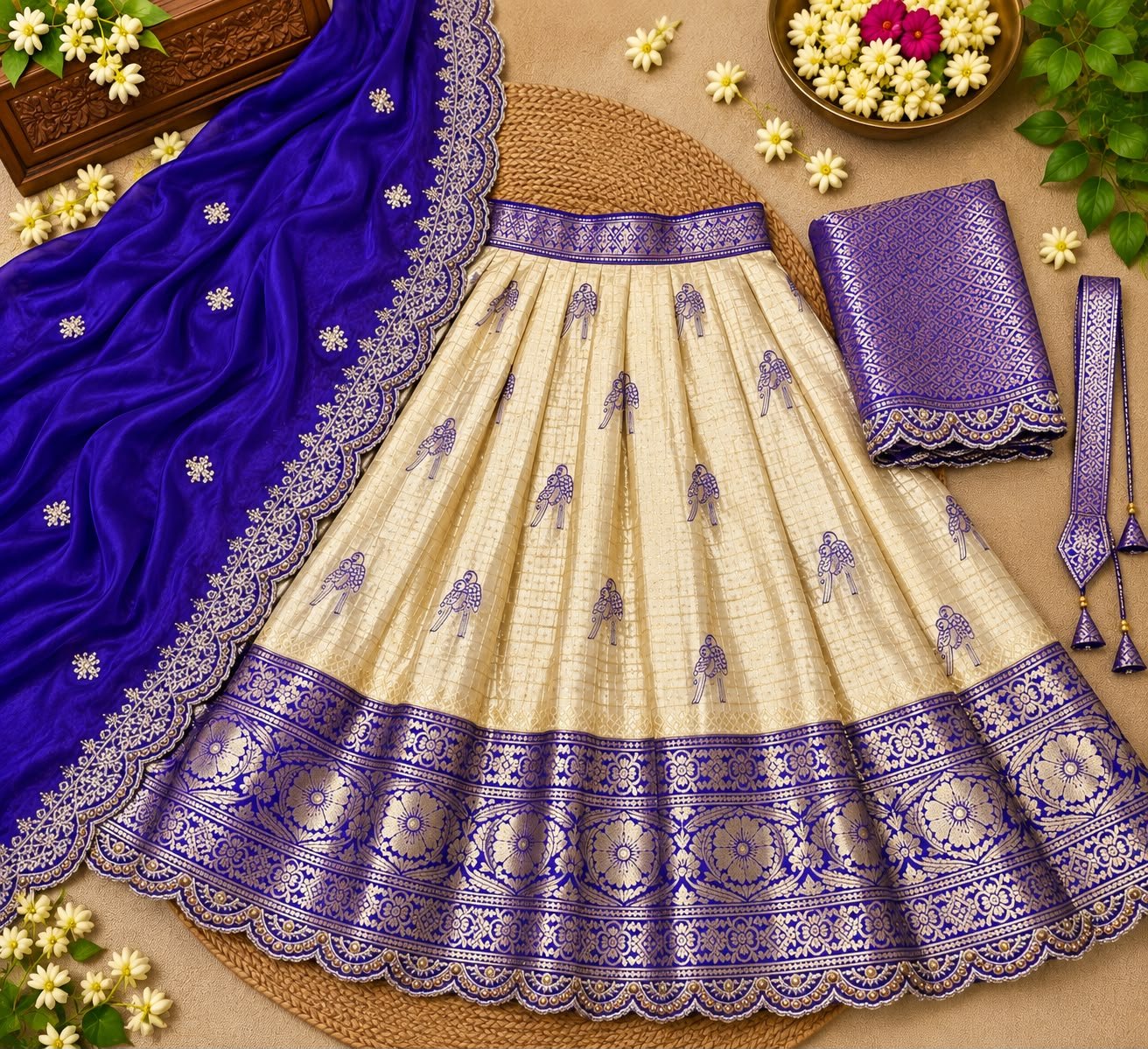 ✨ Beautiful Traditional Lehenga Set ✨ - Image 8