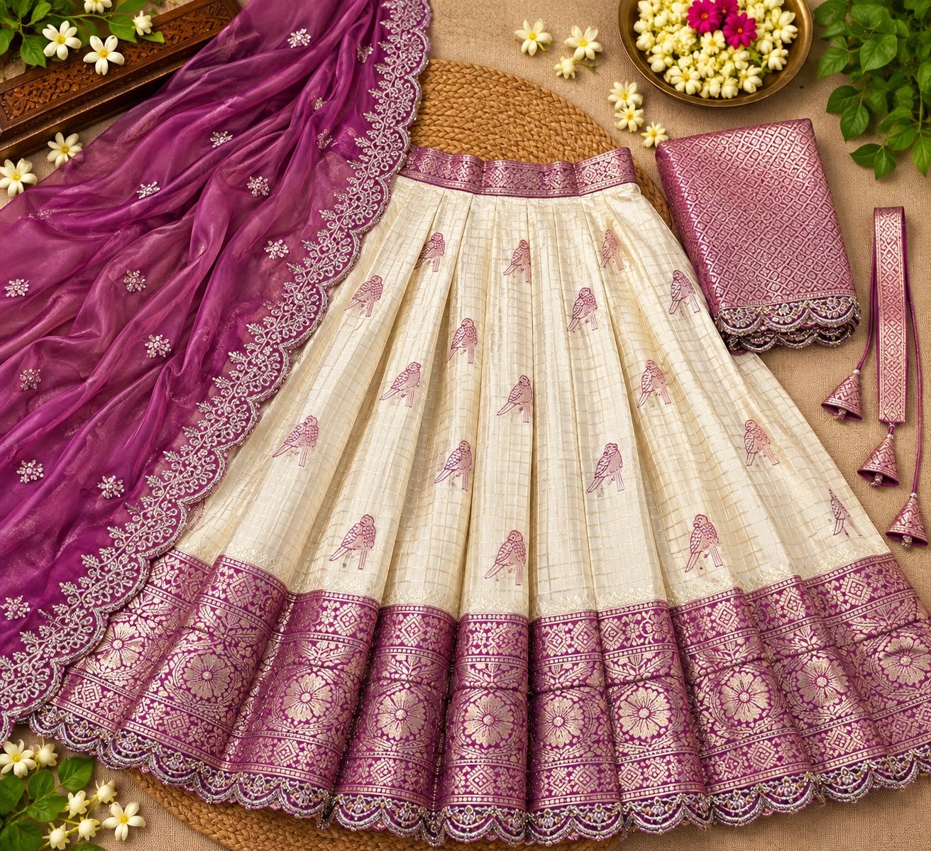 ✨ Beautiful Traditional Lehenga Set ✨ - Image 10